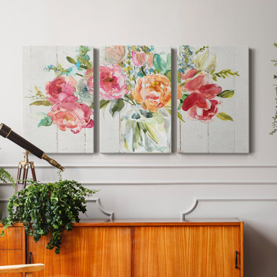 " My Summer Garden II " 3 - Pieces