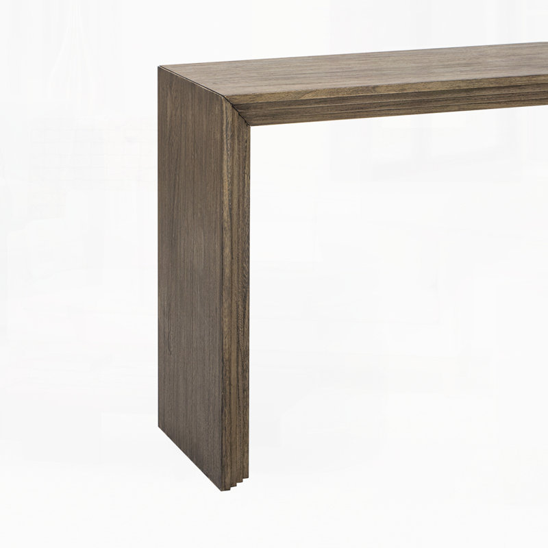 Console moderne pour vestibule, salon ou entrée, Naturel