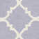 Milltown Hand Woven Flat Weave Wool/Cotton Geometric Rug in Ivory/Purple