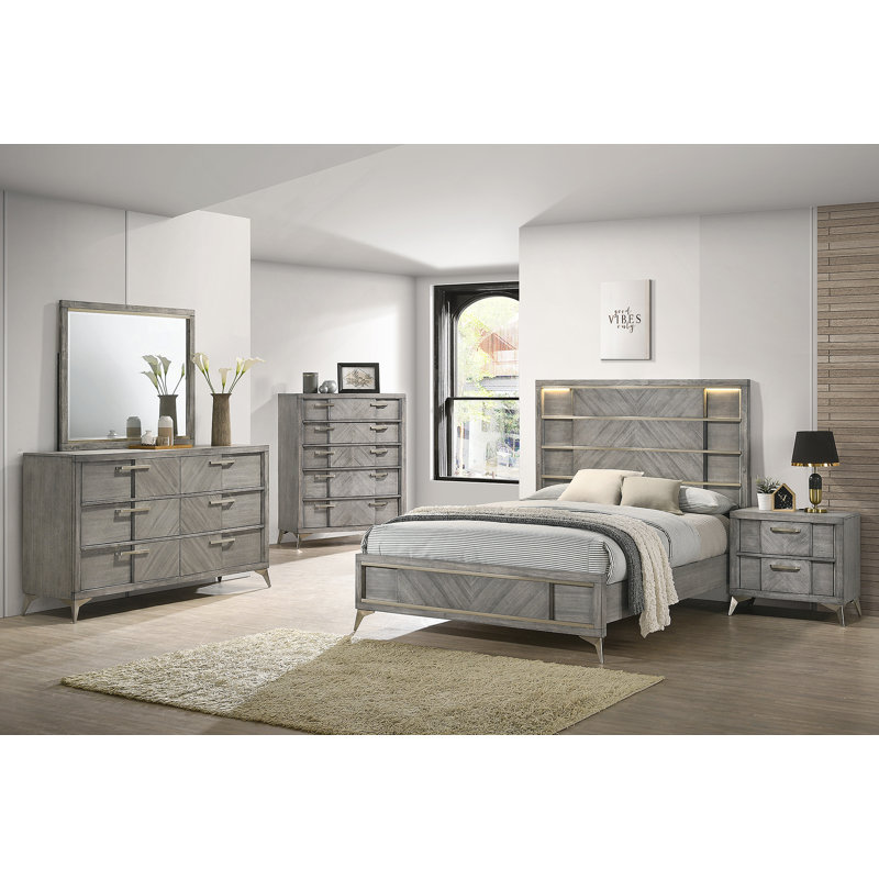 Miroir gris