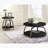 Dark Charcoal 2-Piece Round Coffee Table Set