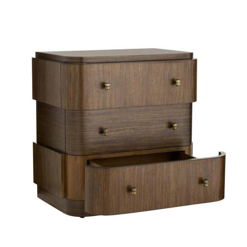 Jacques 3 - Drawer Nightstand