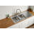 Lustertone 48" L x 22" W Double Basin Drop-In Kitchen Sink-82264680