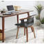 Chaise de travail en similicuir Breckston-531793663-531793662