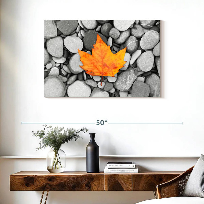 Feuille d'automne Harnek, H 24 po x l 36 po
