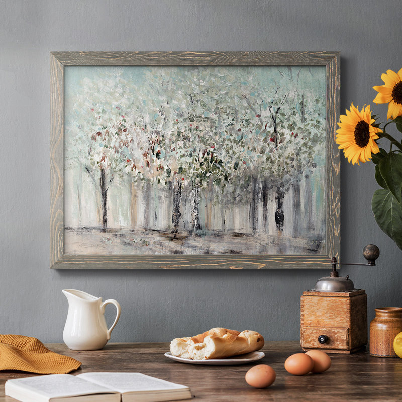 «Morning's Soft Light», reproduction sur toile encadrée, Gris, H 14 po x l 20 po x P 1,5 po