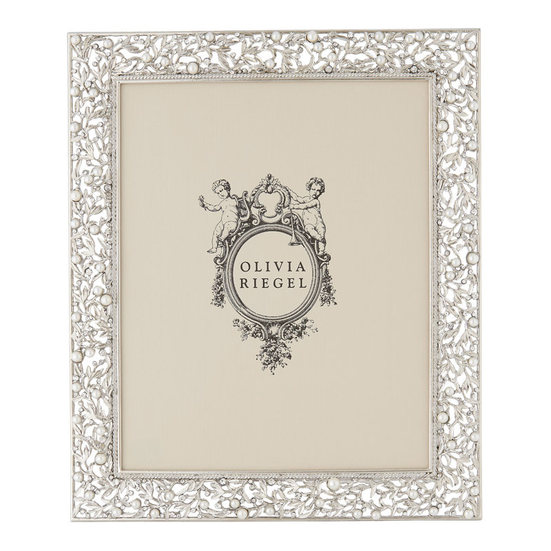 Eleanor Metal Picture Frame, 8" x 10", Silver