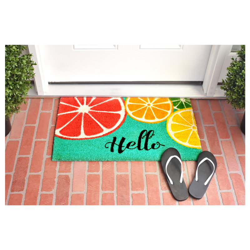 Fruit Hello Doormat 17' x 29'