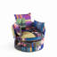 Velvet Swivel Barrel Chair