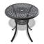 Ensemble de meubles de patio en aluminium coulé avec coussins blanc cassé -677867927