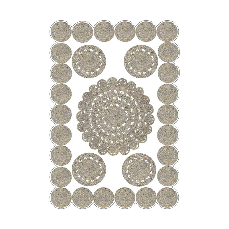 Premium Hall Carpet (3.3 x 6.6 ft), 100% Polyester, 0.3 in Pile Height | Antibacterial, Non-Slip PVC Dot Underside, 650 g/m² | Durable Woven Design, 3D Digital Printing, Machine Washable, Ideal for Home Décor