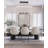 7 - Light Kitchen Island Rectangle Chandelier with Crystal Accents-1890035006