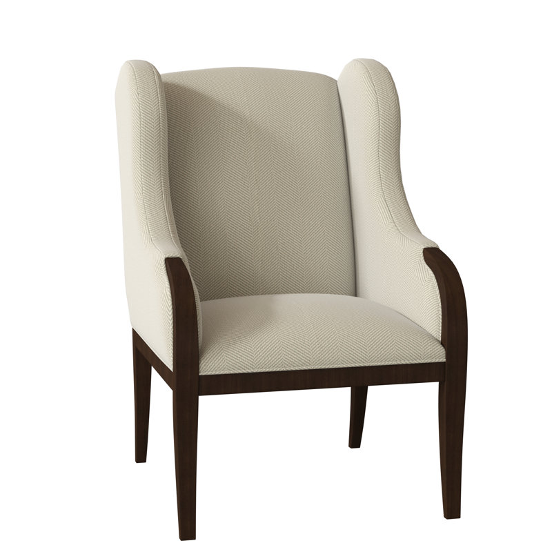 Hawthorne Wingback Chair, Avery Gray, Café