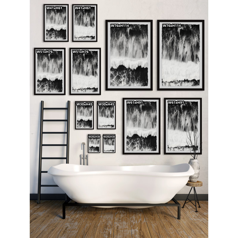 Loyola Chasing Waves - 2 Piece Picture Frame Photograph on Paper, 30cm H x 41cm W