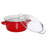 Symple Stuff Enamel on Steel Deep Fat Fryer with Glass Pyrex Lid-17985672