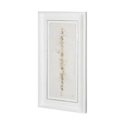 Dots I-Gold, œuvre d'art originale sous verre faite à la main