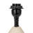 Ceramic Table Lamp with Volcano Finish