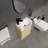 Modern Small Bathroom Vanity with Ceramic Sink-1909451883
