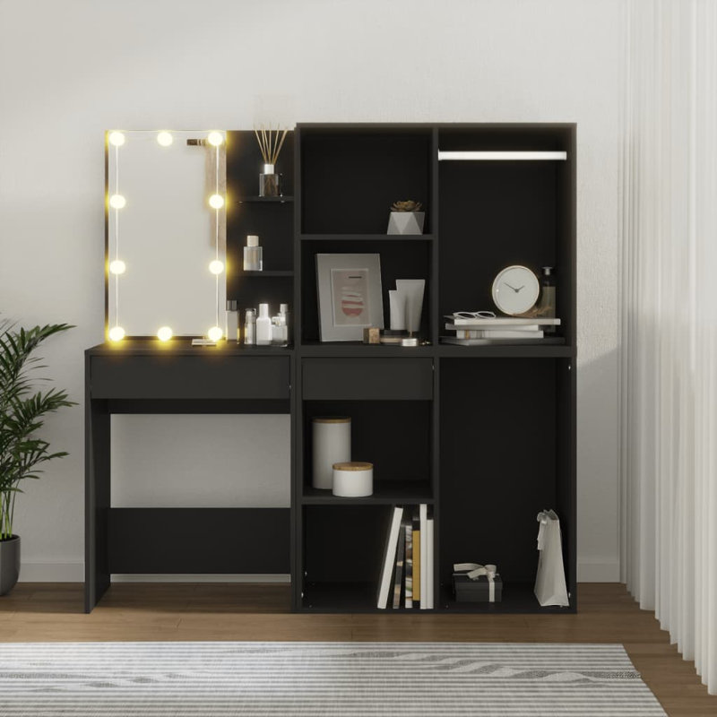 Antowain Dressing Table with Mirror
