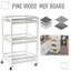 Wood Bar Cart
