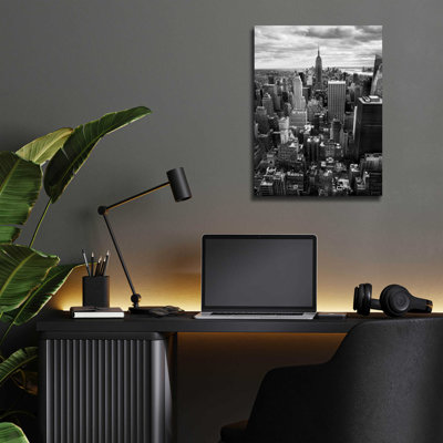 Ebern Designs 'NYC Downtown II' by Nina Papiorek, Acrylic Glass Wall Art