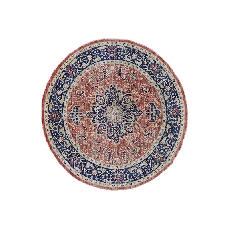Round Rose Serapi 8'1" x 8'2"