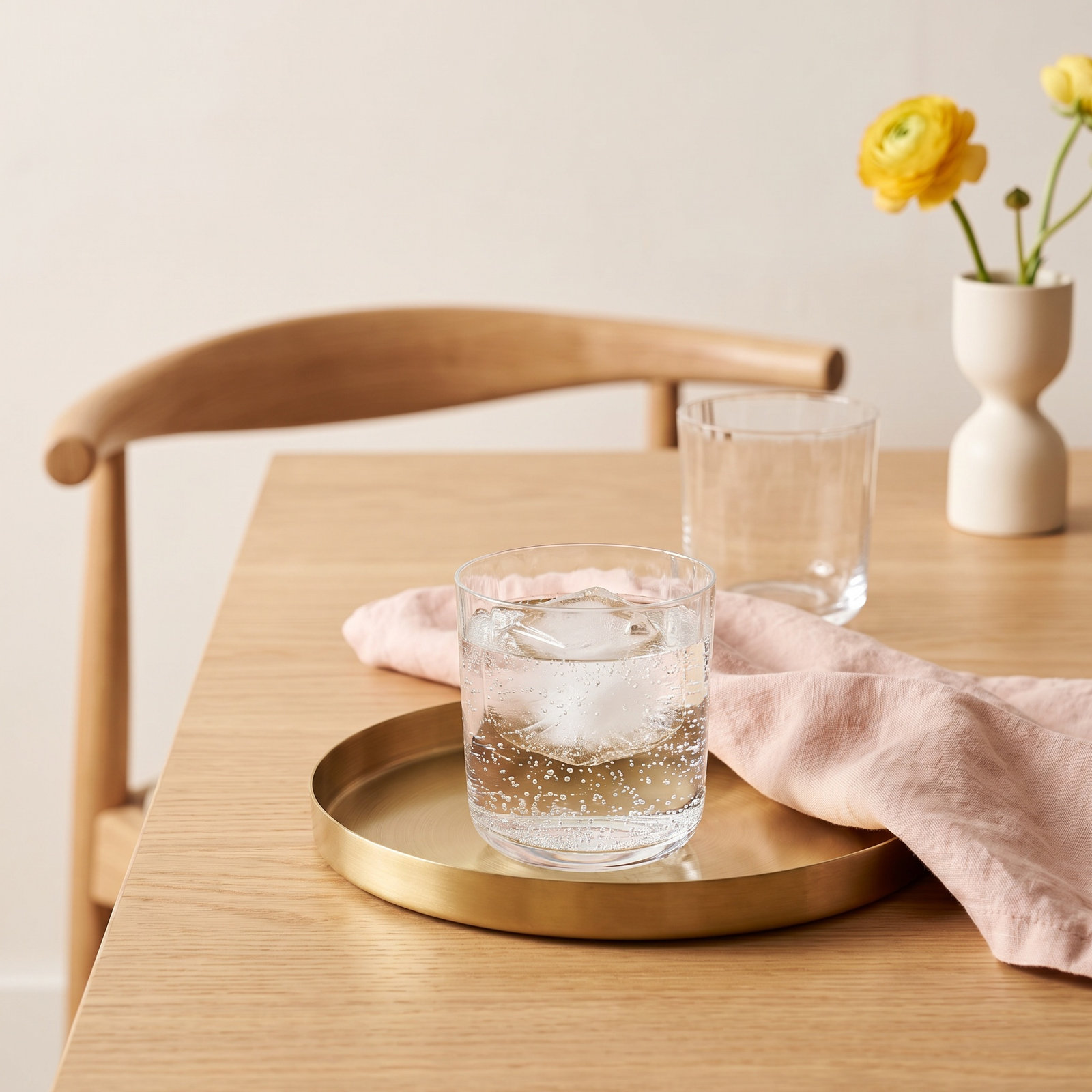 Neo Ribbed Crystal Whiskey Glass