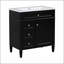Meuble-lavabo de salle de bain avec lavabo supérieur, meuble de rangement moderne avec 2 tiroirs et un tiroir basculant, meuble-lavabo simple-748931597-748931596