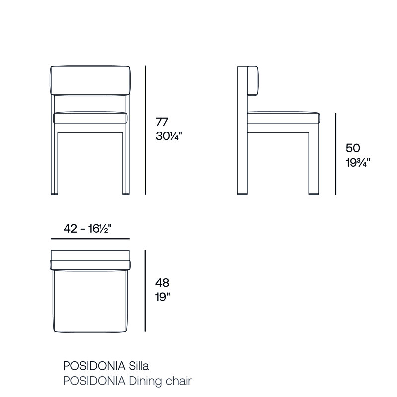 Posidonia Chair