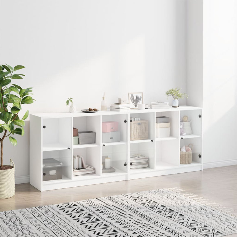 Wagenen Sideboard, White, 75cm H x 204cm W x 37cm D