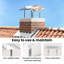 Chimney Hood Silver Stainless Steel-795431023