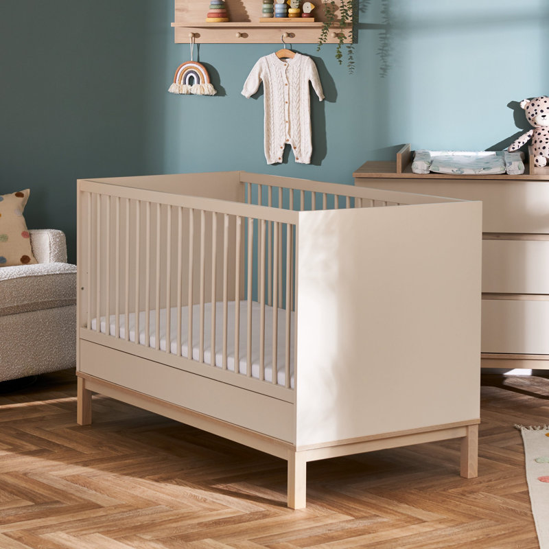 Astrid Convertible Standard 2 - Piece Nursery Furniture Set, Satin