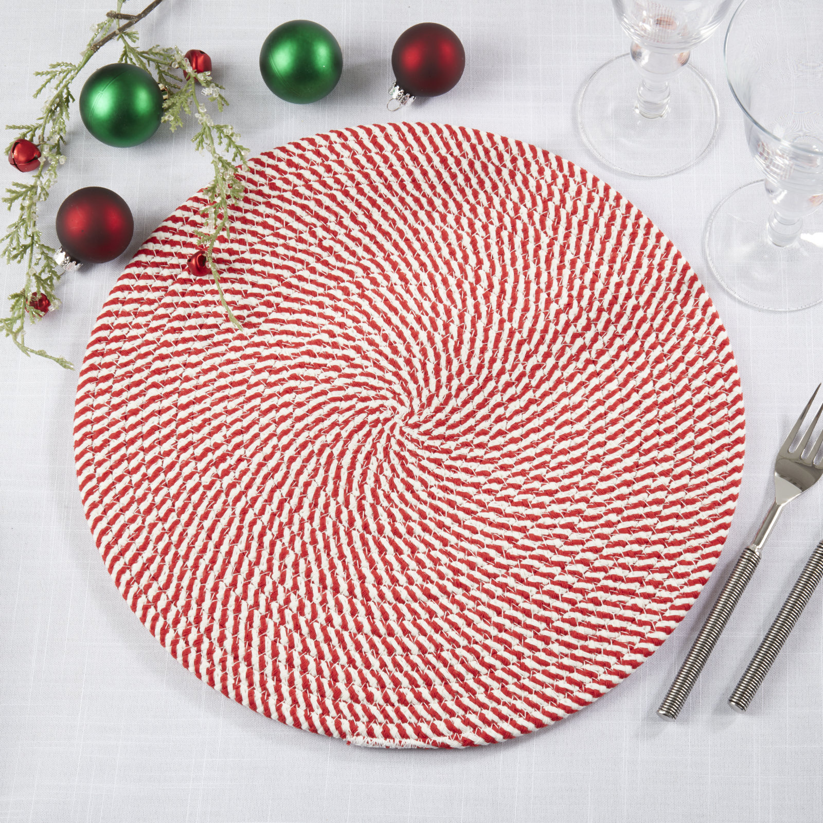Aminta Collection Aminta Placemat, Red