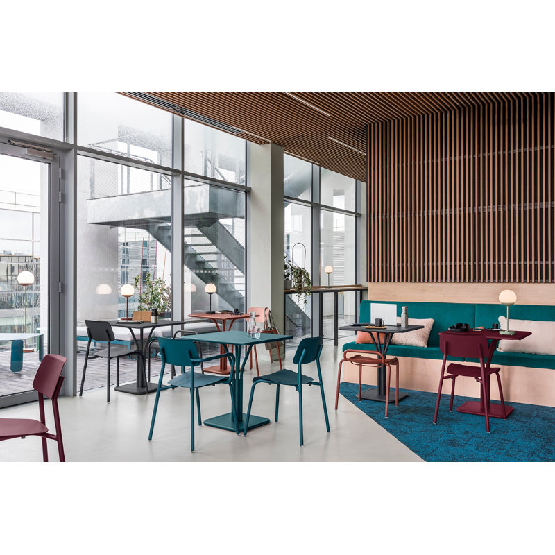 Studie Outdoor Dining Side Chair, Latte Beige