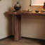 Table d'entrée en bois de style zen-1709290438