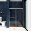 Porte de baignoire coulissante double encadrée l 60 po x H 72 po-90023655-90023656