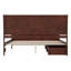 Lit plateforme Portland avec pied de lit et tiroirs de rangement assortis-456000348-456000320