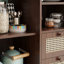 Buffet en rotin avec tablette réglable-405221103