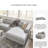 Ehitan 2-Piece Sectional With Chaise-111301282