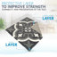 5'' W x 5'' L Vinyl Peel and Stick Mosaic Tile