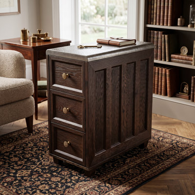 Table d'appoint en bois massif