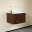 Meuble-lavabo mural 30 po