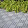 12" X 12" Wood Interlocking Deck Tile Checker Pattern