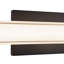 Garland 24-in Black dimmable LED Wall Sconce-2021256818