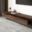 Richetts Walnut Extendable TV Stand With 3 Drawers(79"-142")