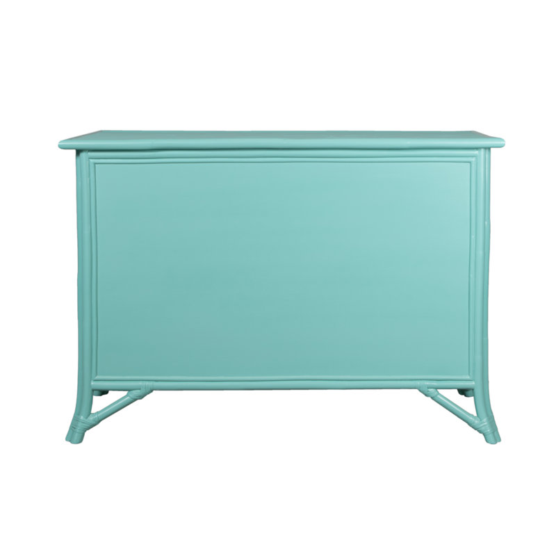 Bermuda 6 - Drawer Dresser, Turquoise