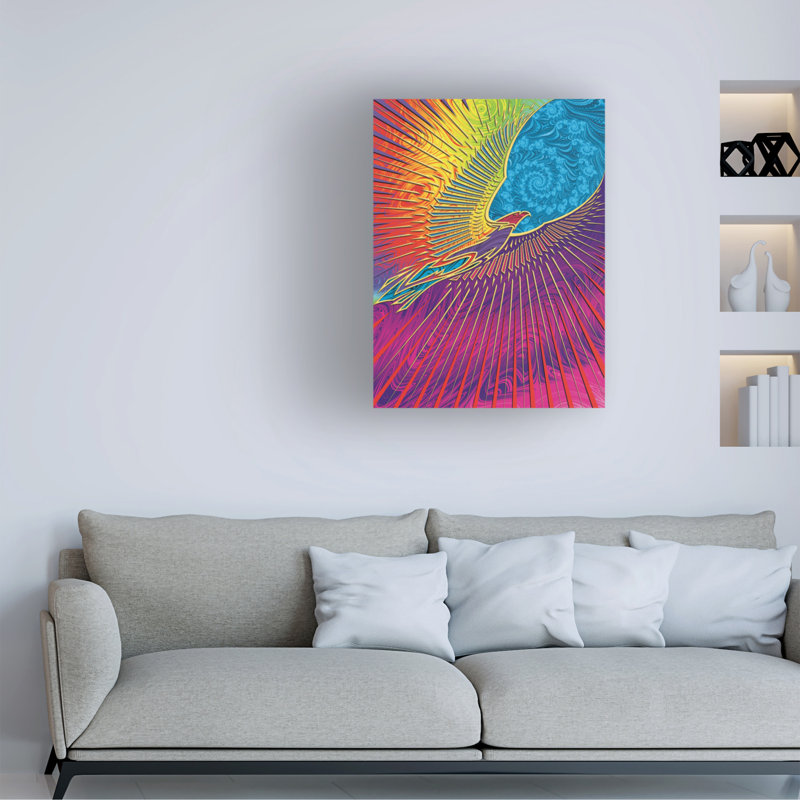 Art sur toile, Michael David Ward, 14" H x 19" W