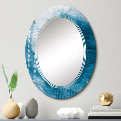 Shades Of Creative - miroir mural moderne ovale