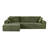 Boneless Compression 2 Piece Corduroy L Shaped Sectional Couches-212286671-212286669