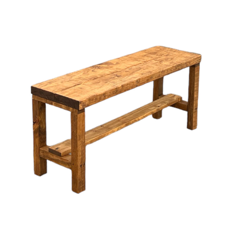 Banc d'entrée de style rustique, Marron clair